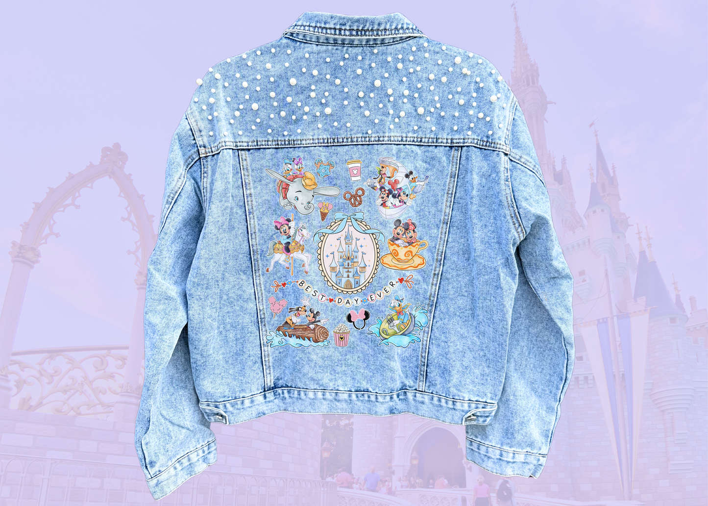 LISTADO DE CHAQUETAS | Chaqueta vaquera perlada