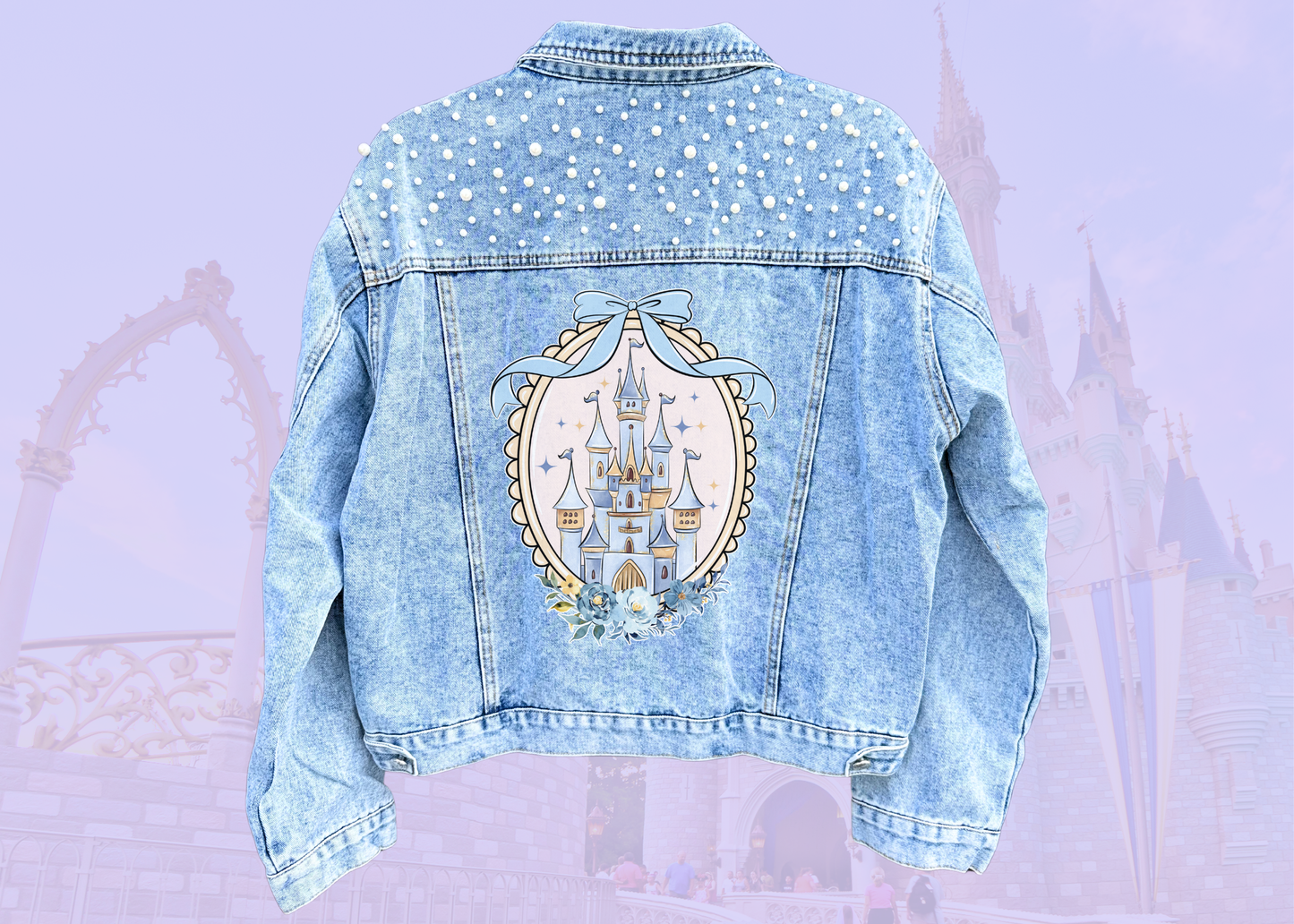 Castle Coquette | Chaqueta vaquera perlada
