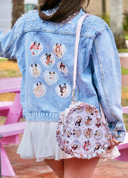 Royal Sweethearts Collab | Pearl Denim Jacket