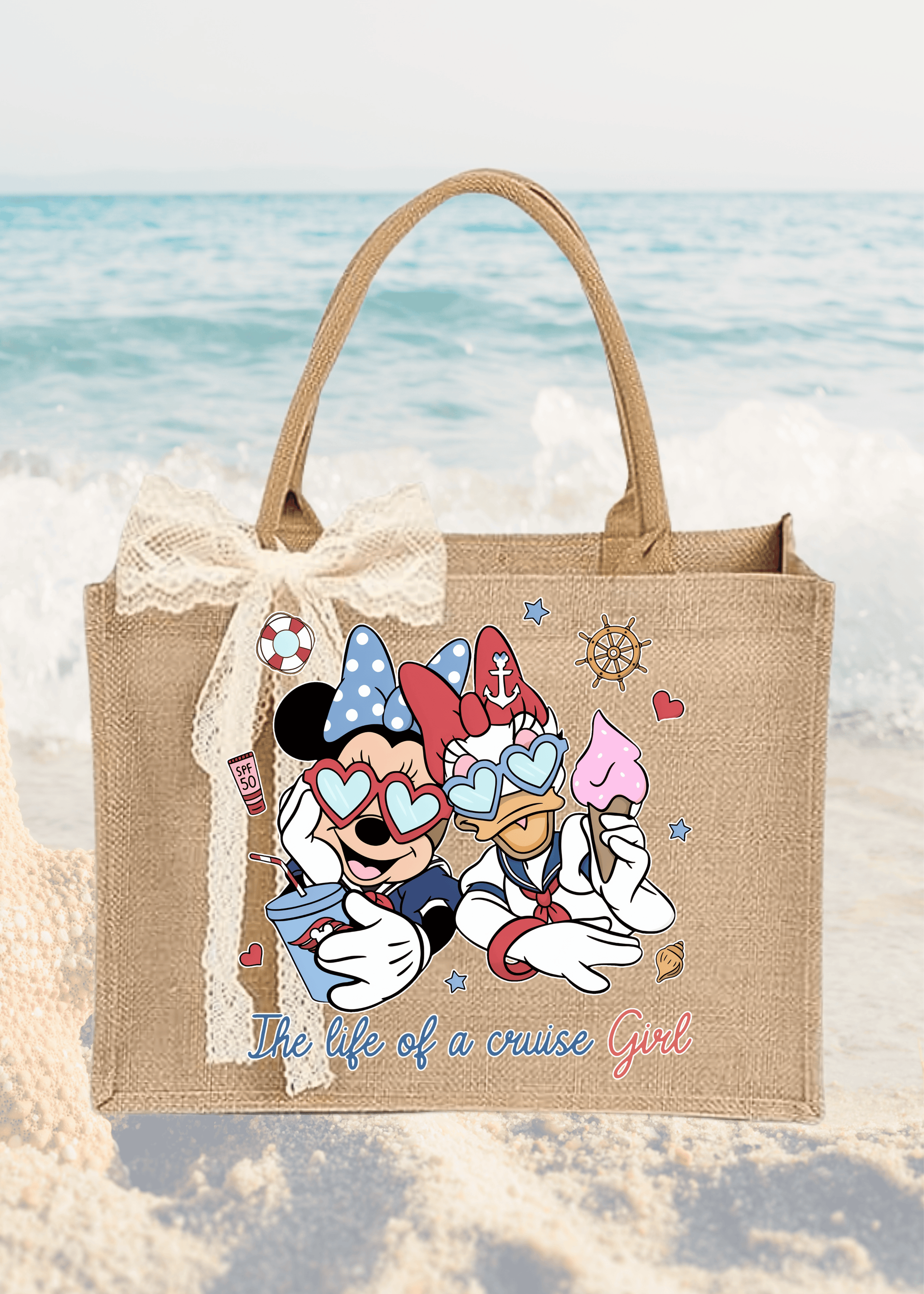 Cruise Besties | Summer Tote Bag