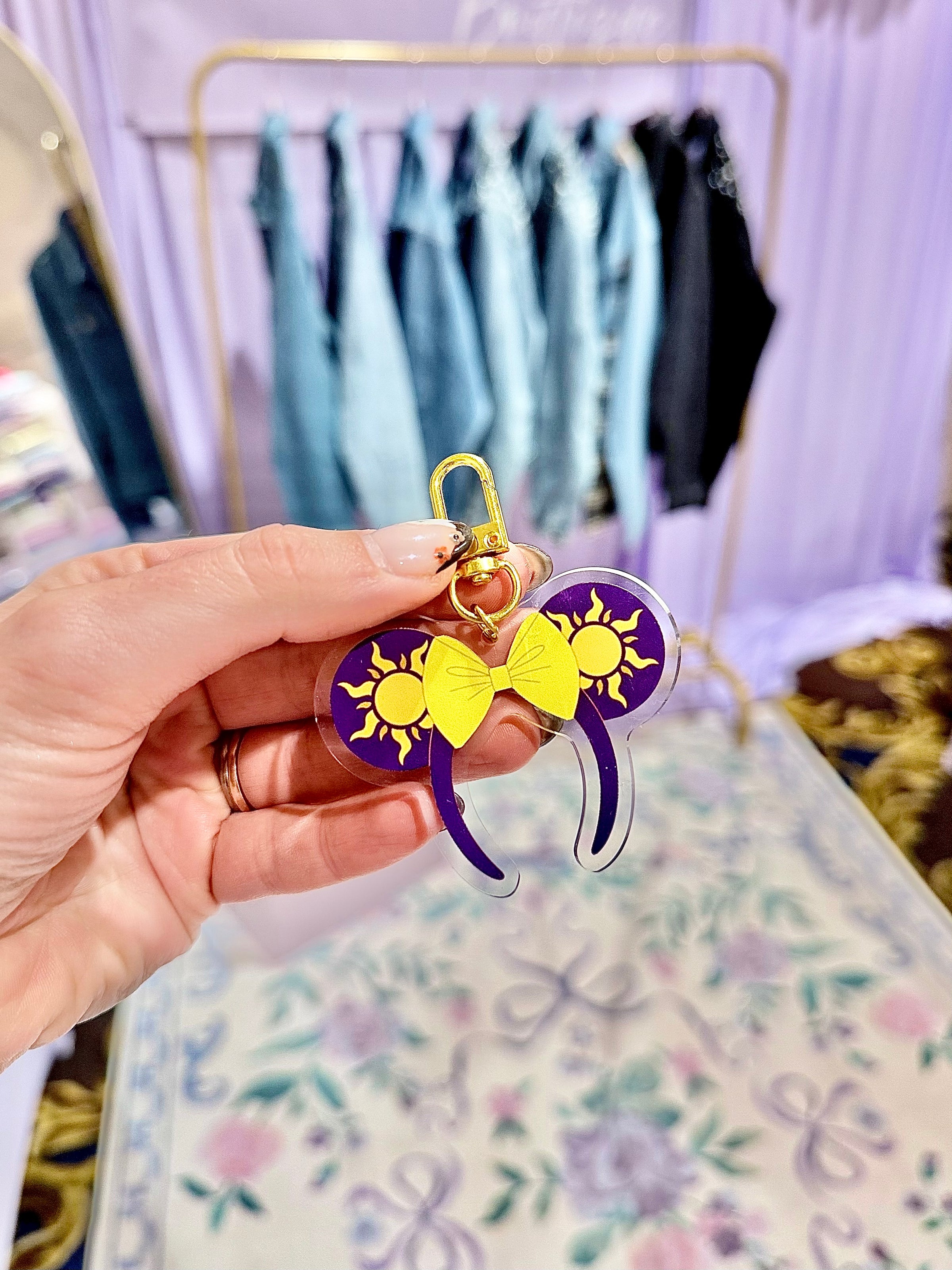 Tangled Sun Charm