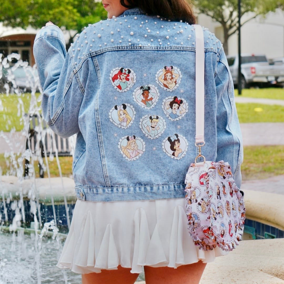 Royal Sweethearts Collab | Pearl Denim Jacket