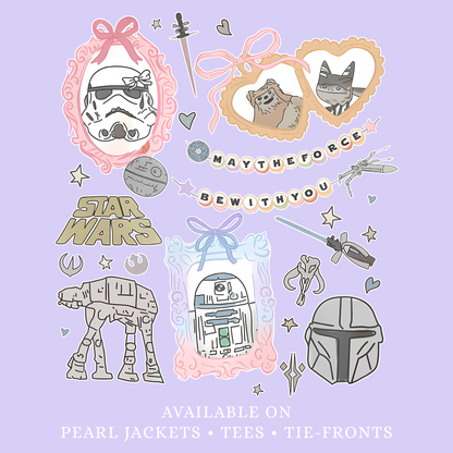 Galaxy Far Away Coquette | Pick Your Garment