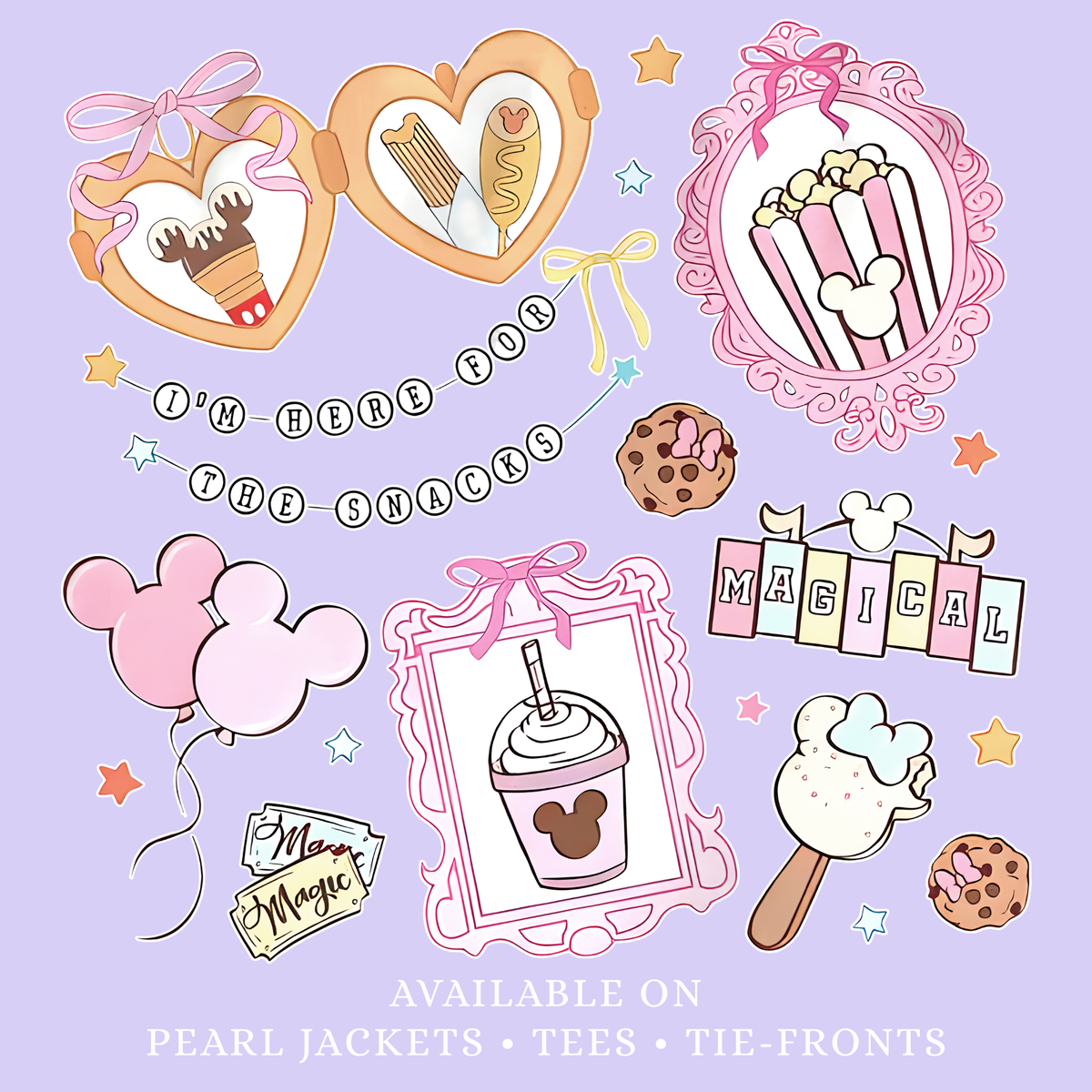 Here for the Snacks | Pick Your Garment