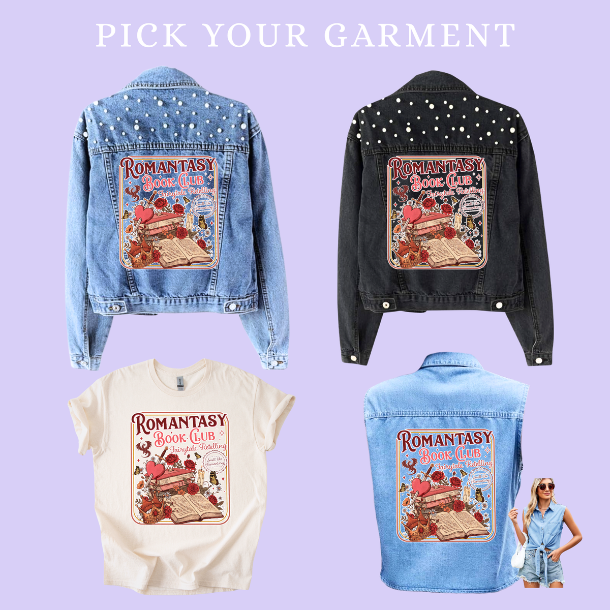 Bookish Romance | Pick Your Garment