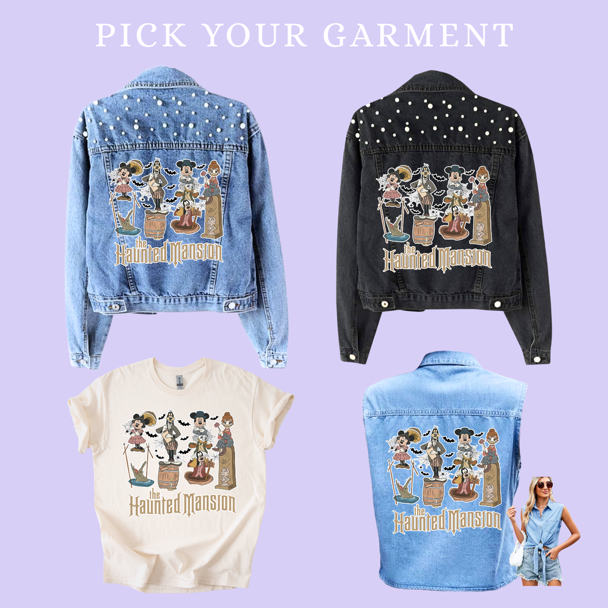 Haunted Mouse Manor | Pick Your Garment