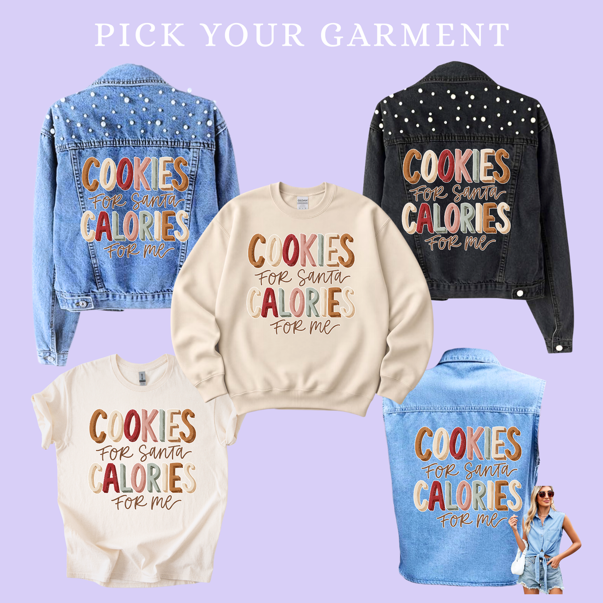Calories for Me | Pick Your Garment