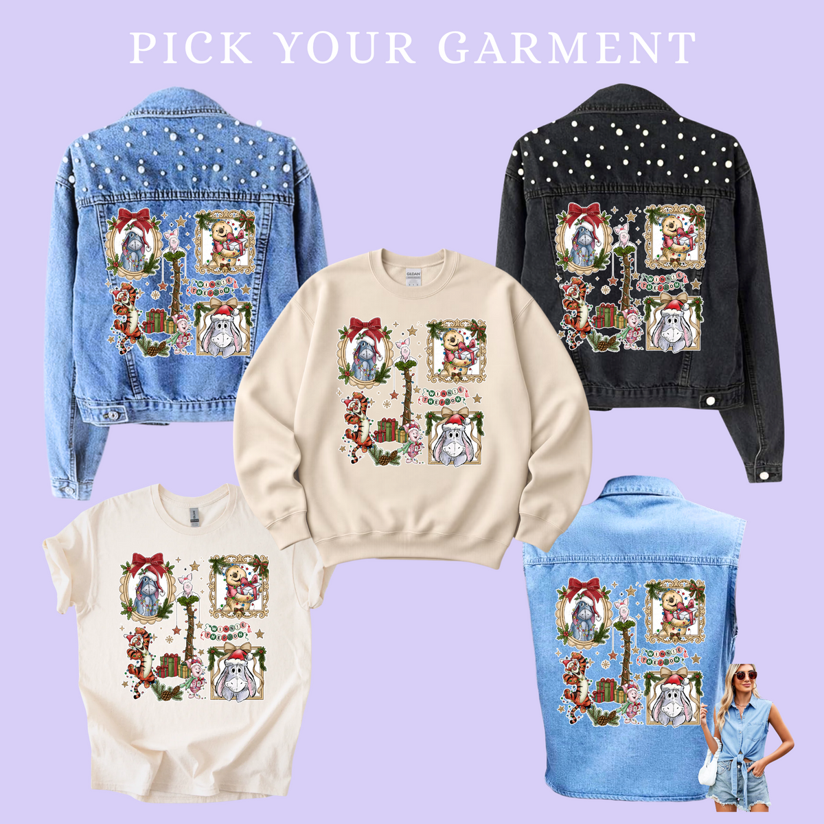 Hundred Acre Holidays | Pick Your Garment