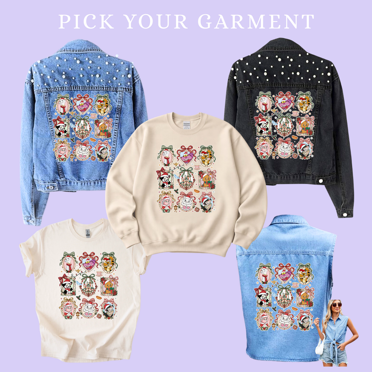 Mistletoes & Whiskers | Pick Your Garment