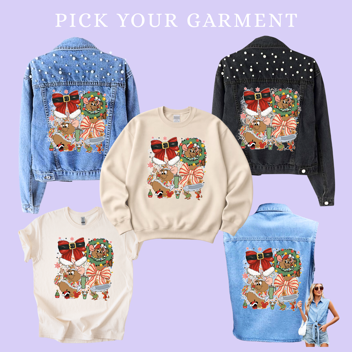 Merry Mousemas | Pick Your Garment