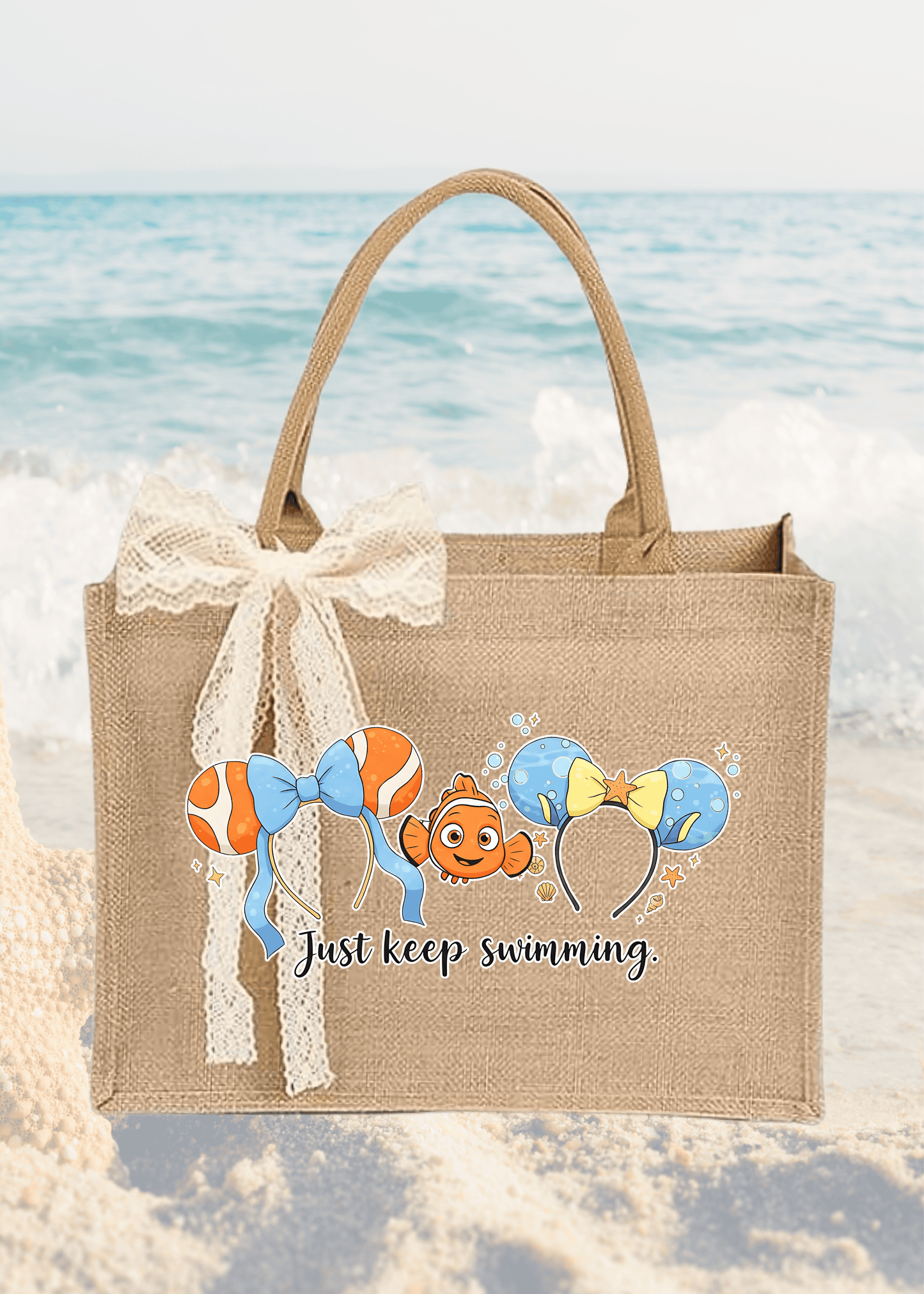 Just Keep Swimming | Summer Tote Bag